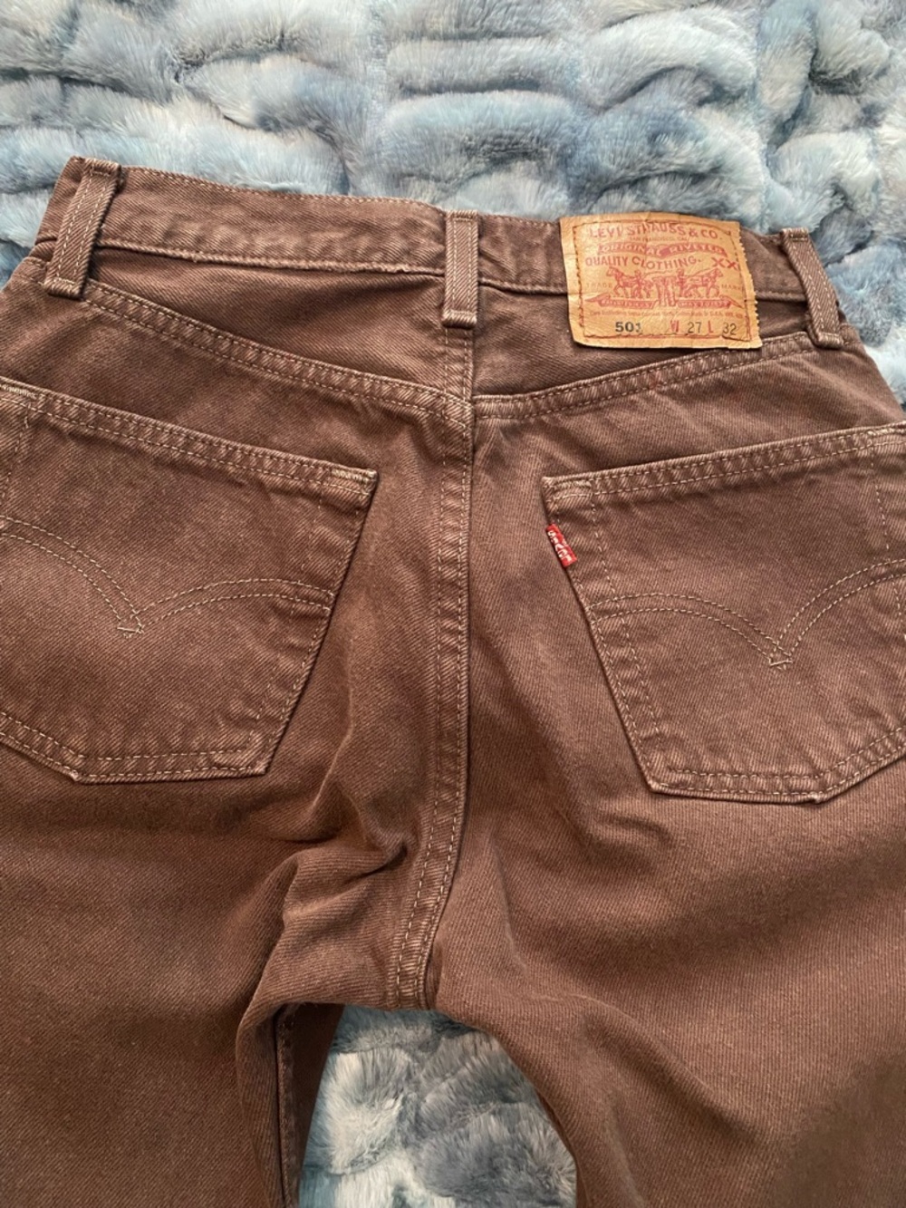 Levi's Vintage Brown Women's Button-Fly Jeans